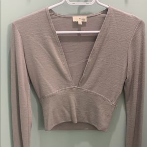 Wilfred free small crop top